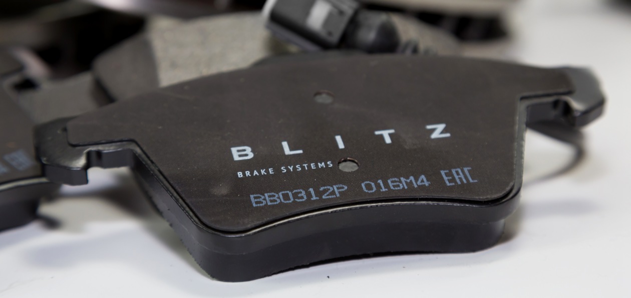 Blitz представил новые тормозные колодки