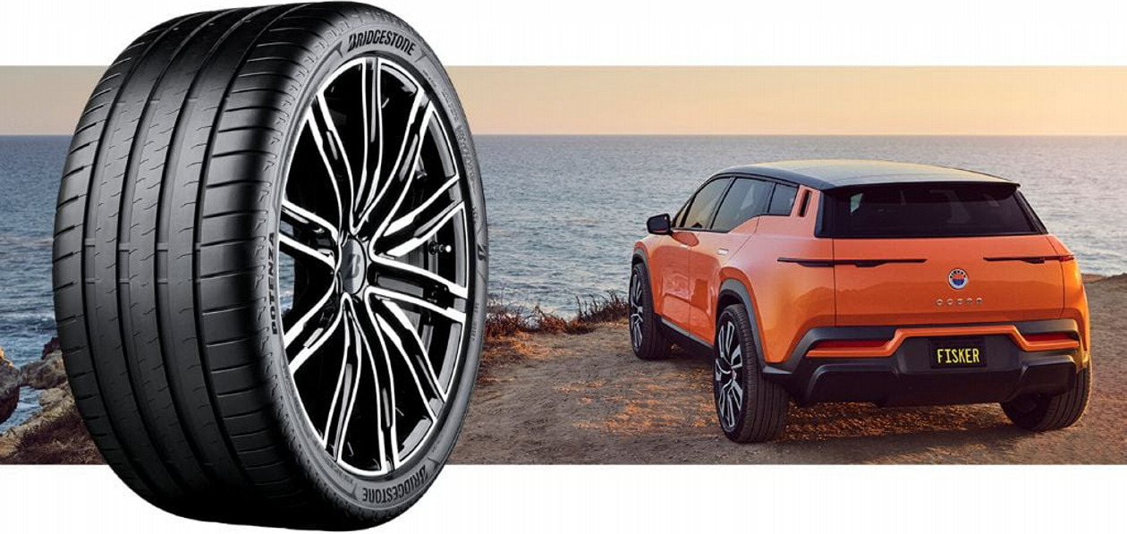 Bridgestone оснастит шинами Fisker Ocean