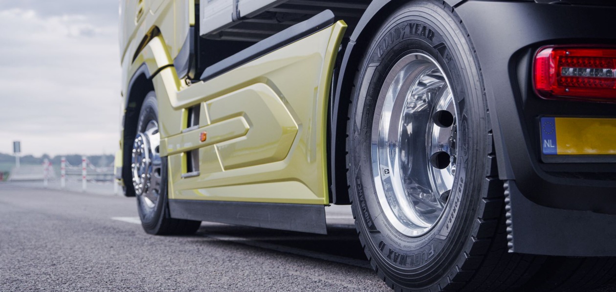 Goodyear представила экономичные шины для тягачей