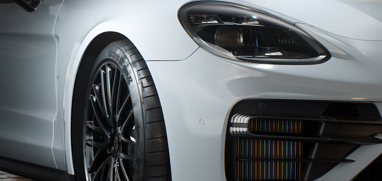 Hankook обует в фирменные шины Porsche Panamera