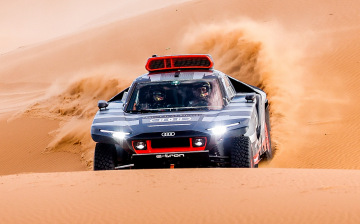 В Audi Sport рассказали, как будут охлаждать свой электромобиль в «Дакаре»