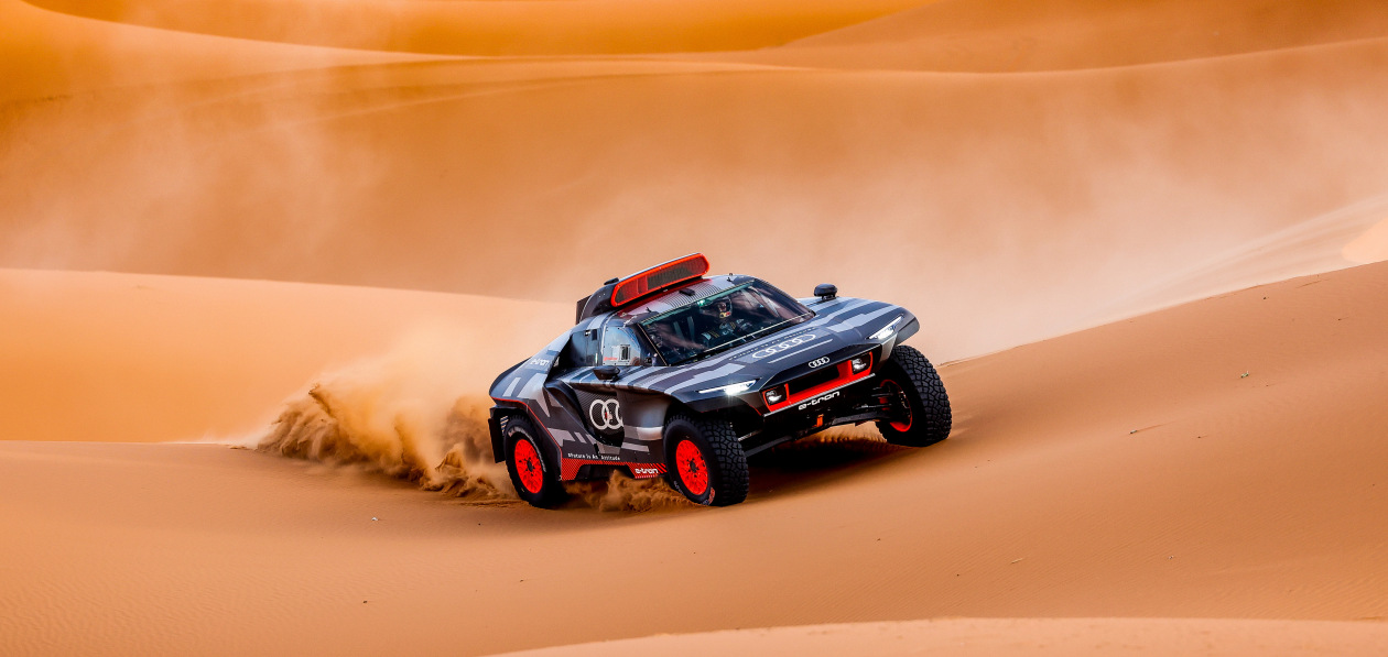 В Audi Sport рассказали, как будут охлаждать свой электромобиль в «Дакаре»