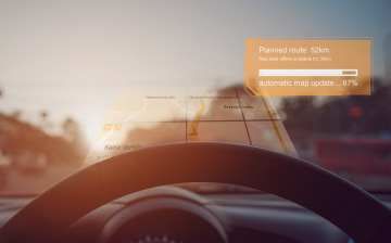 Система обмена данными Continental eHorizon нашла применение в серийных машинах