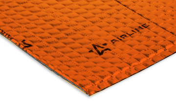 Airline вывел на рынок шумоизоляционные листы в двух новых размерностях