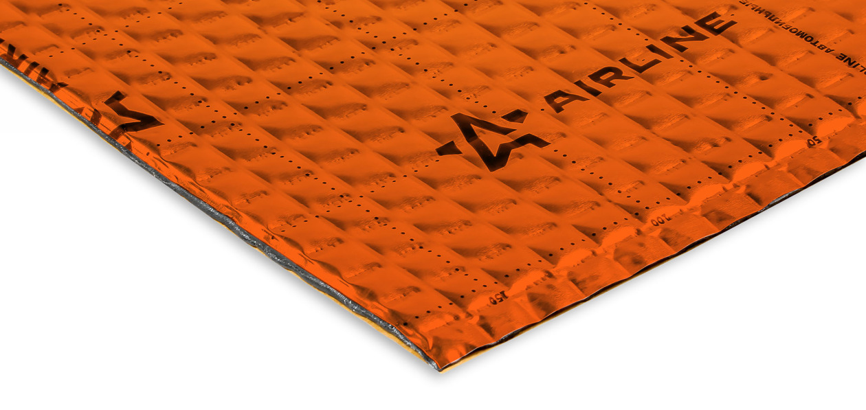 Airline вывел на рынок шумоизоляционные листы в двух новых размерностях