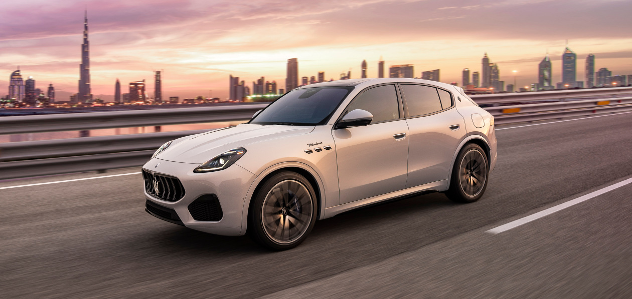 Кроссовер Maserati Grecale обуют в Goodyear