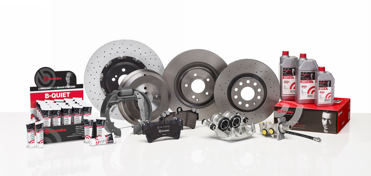 Brembo выпустил на рынок полсотни новых компонентов тормозной системы