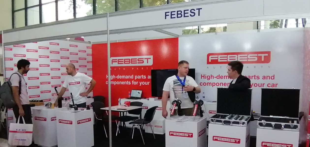 Febest представил фирменные запчасти на выставке в Ташкенте