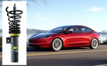 Bilstein разработал винтовую подвеску для Tesla