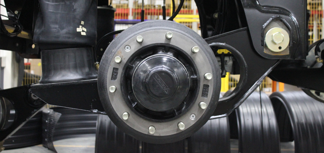 Завод «Сеспель» зарегистрировал патент на безамортизаторную пневматическую подвеску