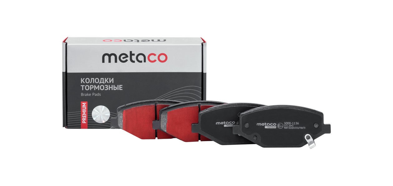 В продажу поступили тормозные колодки Metaco Premium