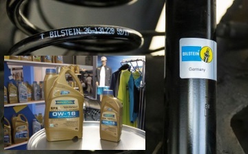 В амортизаторах Bilstein будет использоваться масло Ravenol