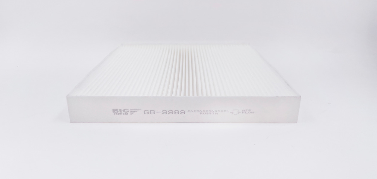 BIG Filter изменил конструкцию салонного фильтра GB-9989