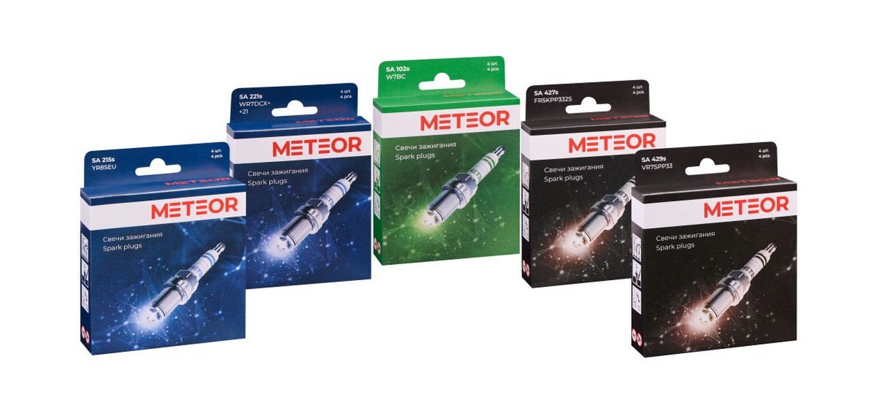 В продажу поступили новые свечи зажигания Meteor