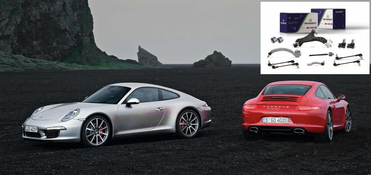 Teknorot выпустил новые детали ходовой для Porsche 911