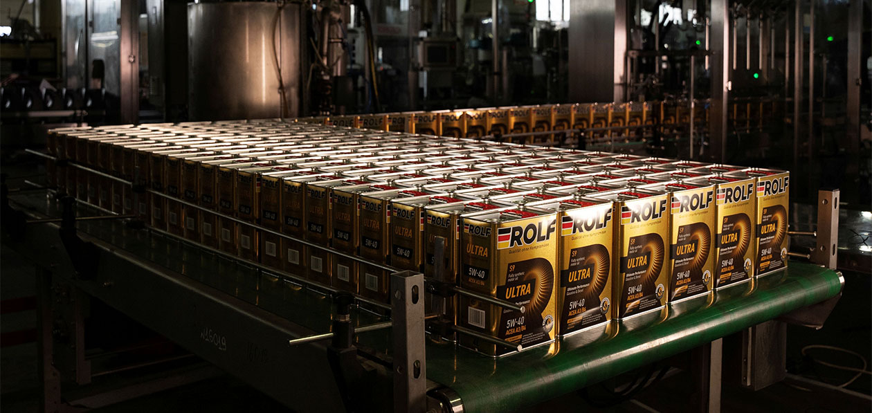 Rolf произвел в России миллион литров масел линейки Ultra