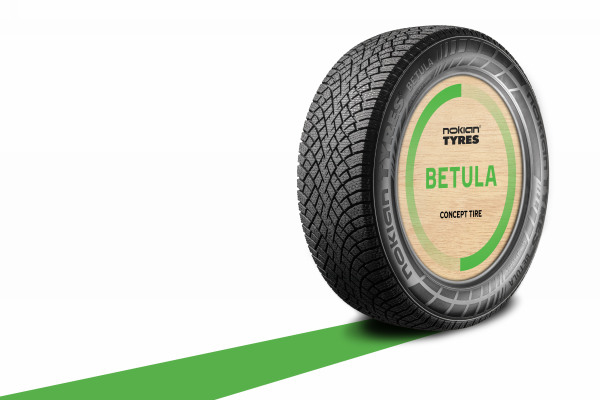 В Nokian Tyres сделали шину из бересты