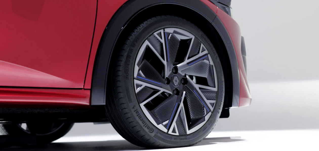 Новый Renault Clio поедет на шинах Continental