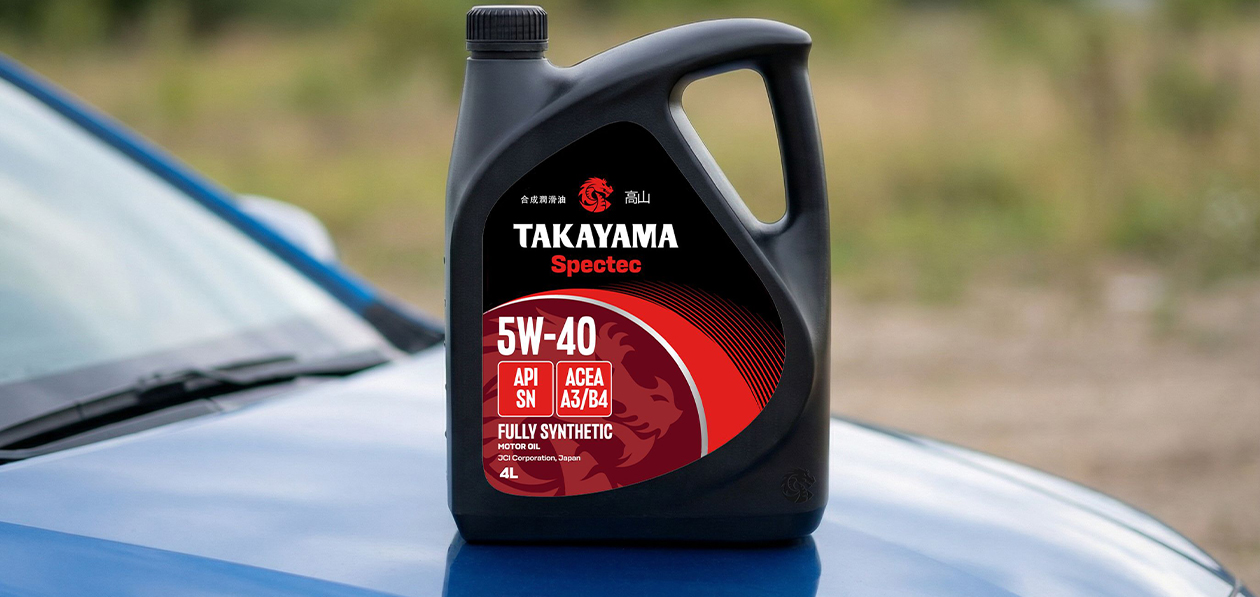 Takayama запустил новую линейку моторных масел Spectec