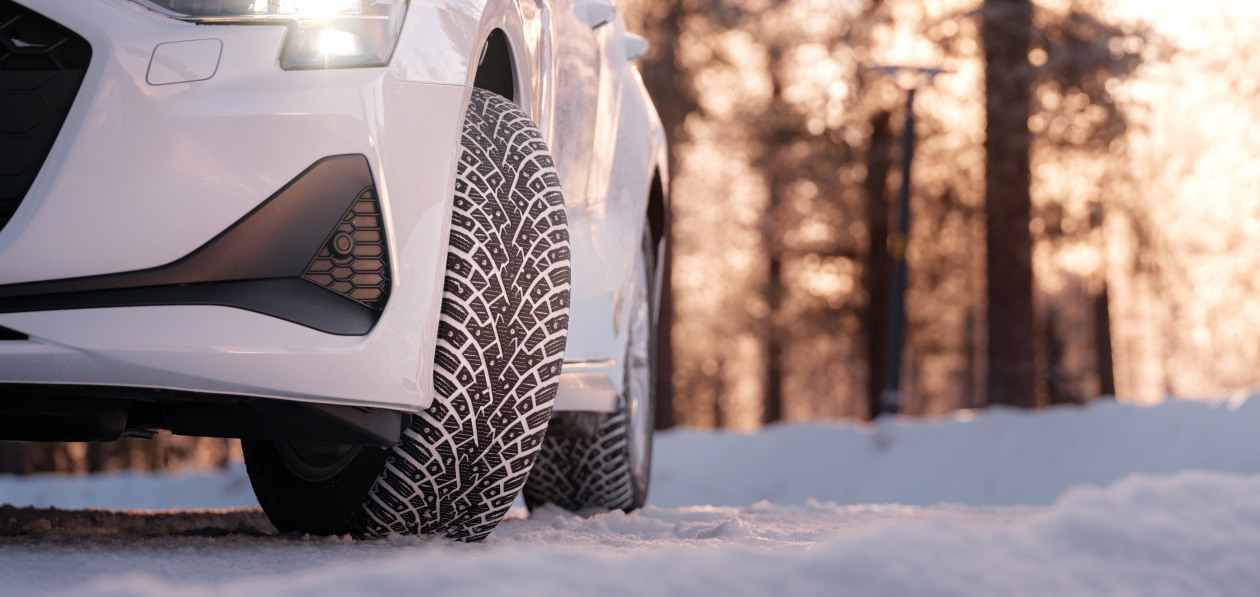 Nokian разработал серийную шину с выдвижными шипами