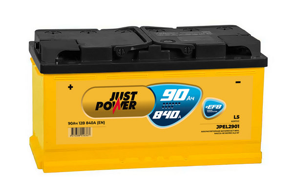 В ассортименте Just Power появятся АКБ