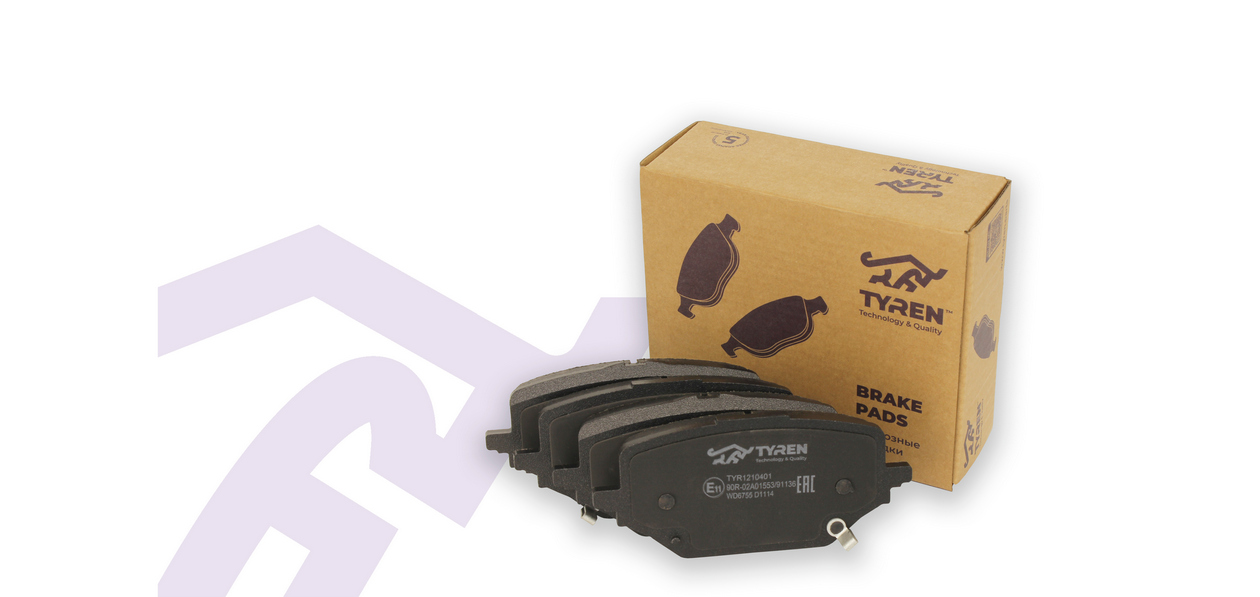 Tyren расширил ассортимент тормозных колодок