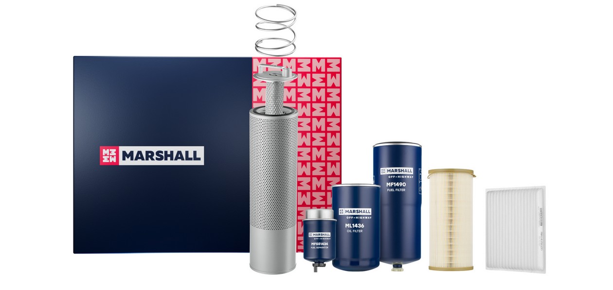 MARSHALL выпустил 23 фильтра для спецтехники SANY