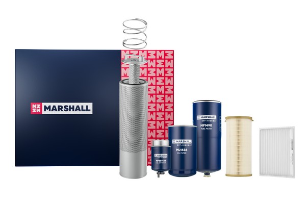 MARSHALL выпустил 23 фильтра для спецтехники SANY